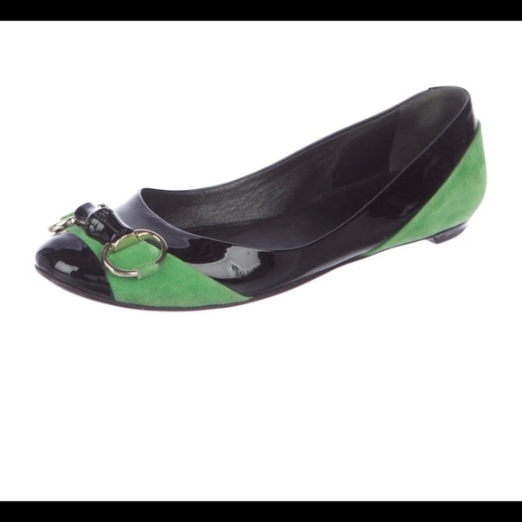 Gucci Horsebit Suede Flats - Picture 5 of 5